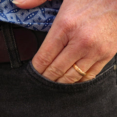 Wind und Wetter-Ring mit ca. 4 mm Breite